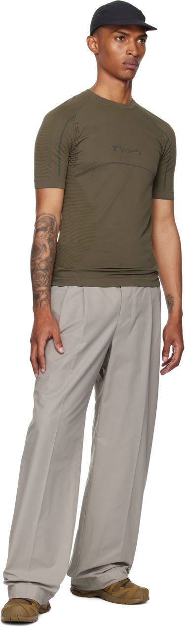 Tričko ROA ROA Seamless T-Shirt Zelené | RBMW0438YA62, 3