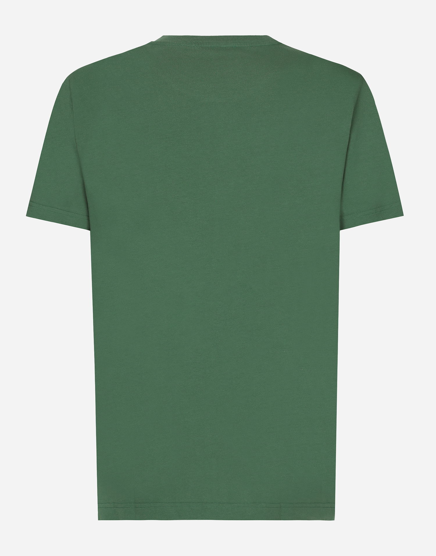 Tričko Dolce & Gabbana Cotton T-Shirt With Logo Print Zelené | G8RN8TG7NXXS9000, 1