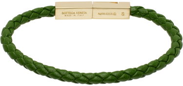 Náramok Bottega Veneta Braid Bracelet Zelené | 732416 VAHUA, 0