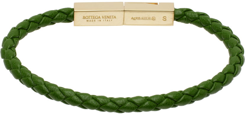 Náramok Bottega Veneta Braid Bracelet Zelené | 732416 VAHUA
