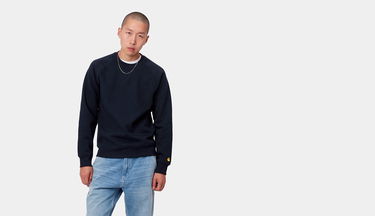 Mikina Carhartt WIP WIP Chase Navy | I026383_00H_XX, 3
