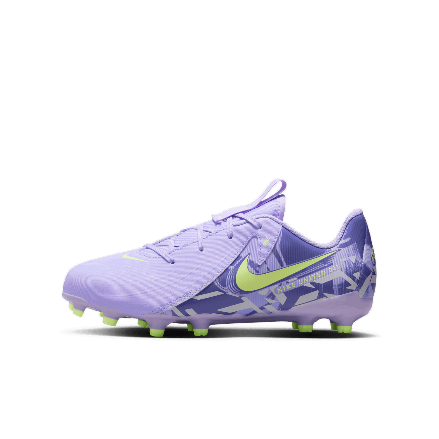 Tenisky a topánky Nike United Jr. Phantom GX 2 Academy MG Fialová | HF1502-500, 1