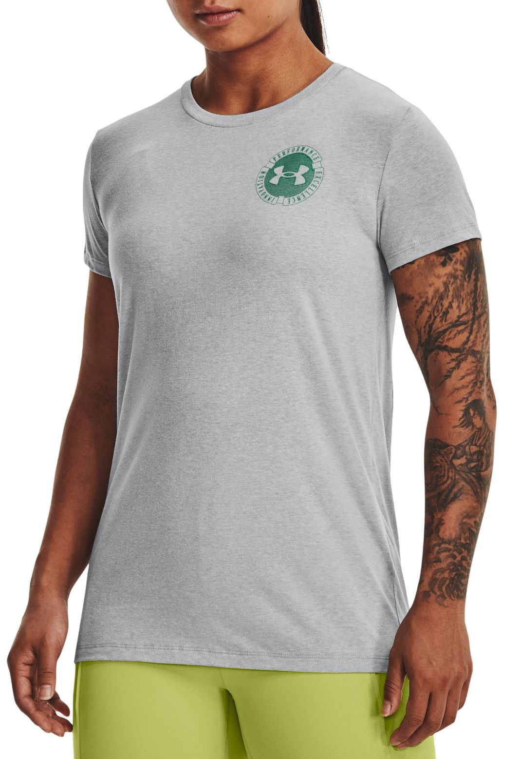 Tričko Under Armour Collegiate Varsity Tee Šedá | 1377942-011, 0