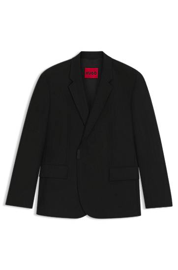 Bunda BOSS Slim-Fit Suit Jacket Čierna | 50549053