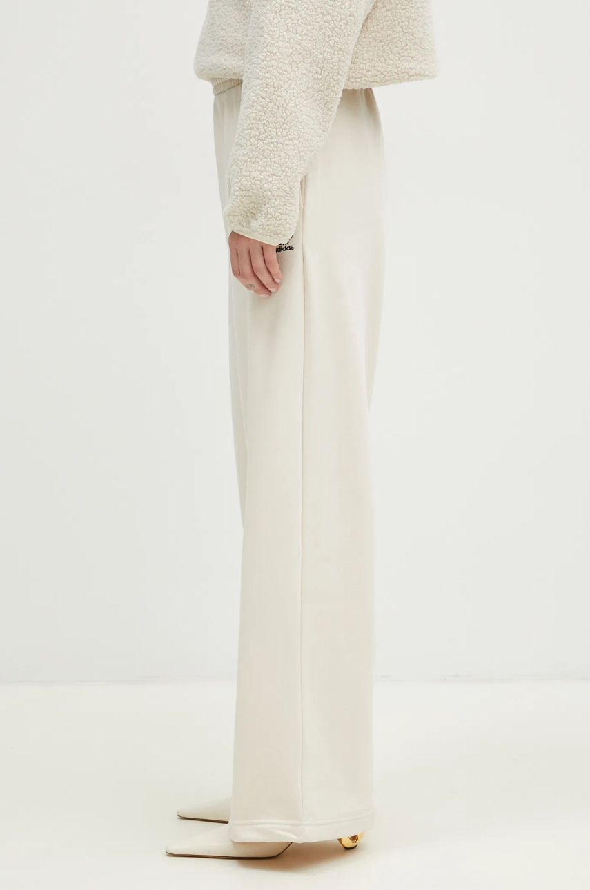 Tepláky adidas Originals Wide Leg Fleece Pants Biela | JN3027, 1