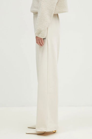 Tepláky adidas Originals Wide Leg Fleece Pants Biela | JN3027, 1