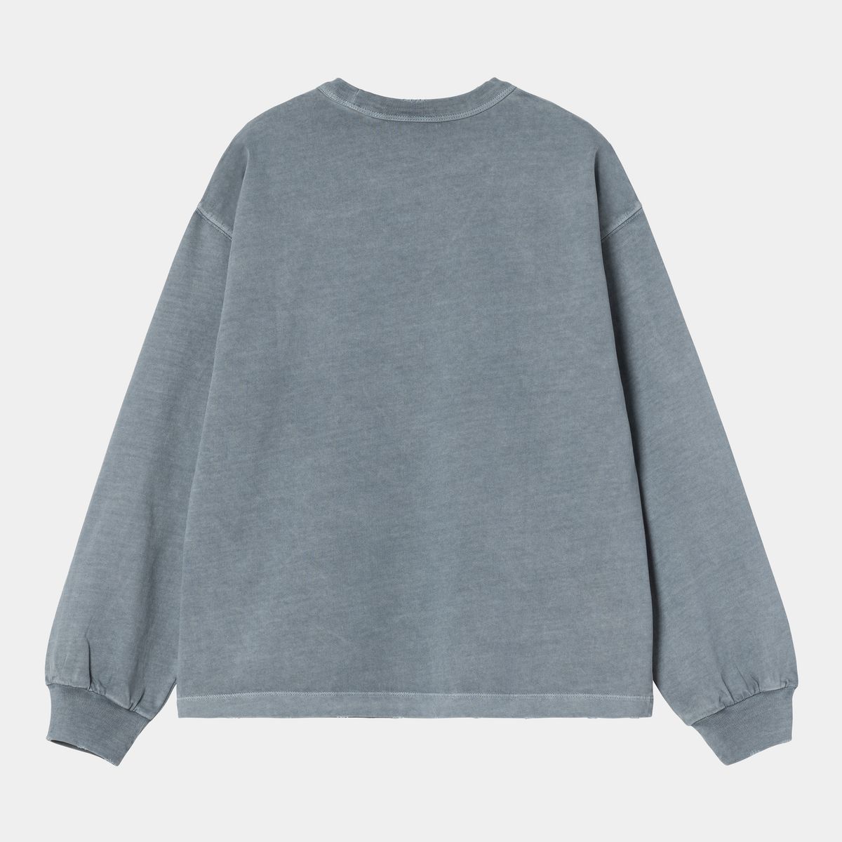 Tričko Carhartt WIP Torion Long Sleeve T-Shirt Grind Wash Modrá | I036043_5, 1