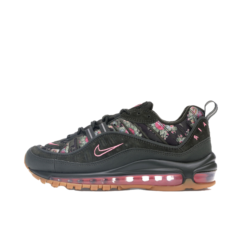 Tenisky a topánky Nike Air Max 98 Floral Sequoia W Čierna | AQ6468-300