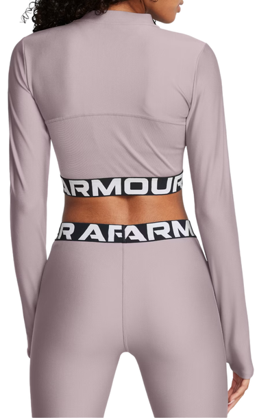 Tričko Under Armour HeatGear® Rib Shirt Fialová | 1388692-015, 1