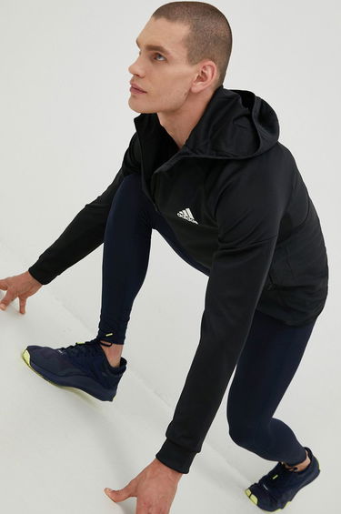 Mikina adidas Performance Training Full-Zip Hoodie Čierna | HA6366, 0
