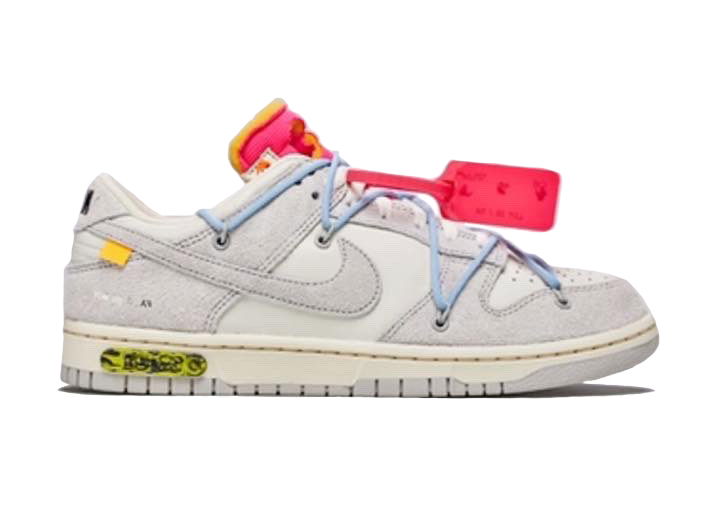 Tenisky a topánky Nike Dunk Low Off-White Lot 38 Šedá | DJ0950-113, 0