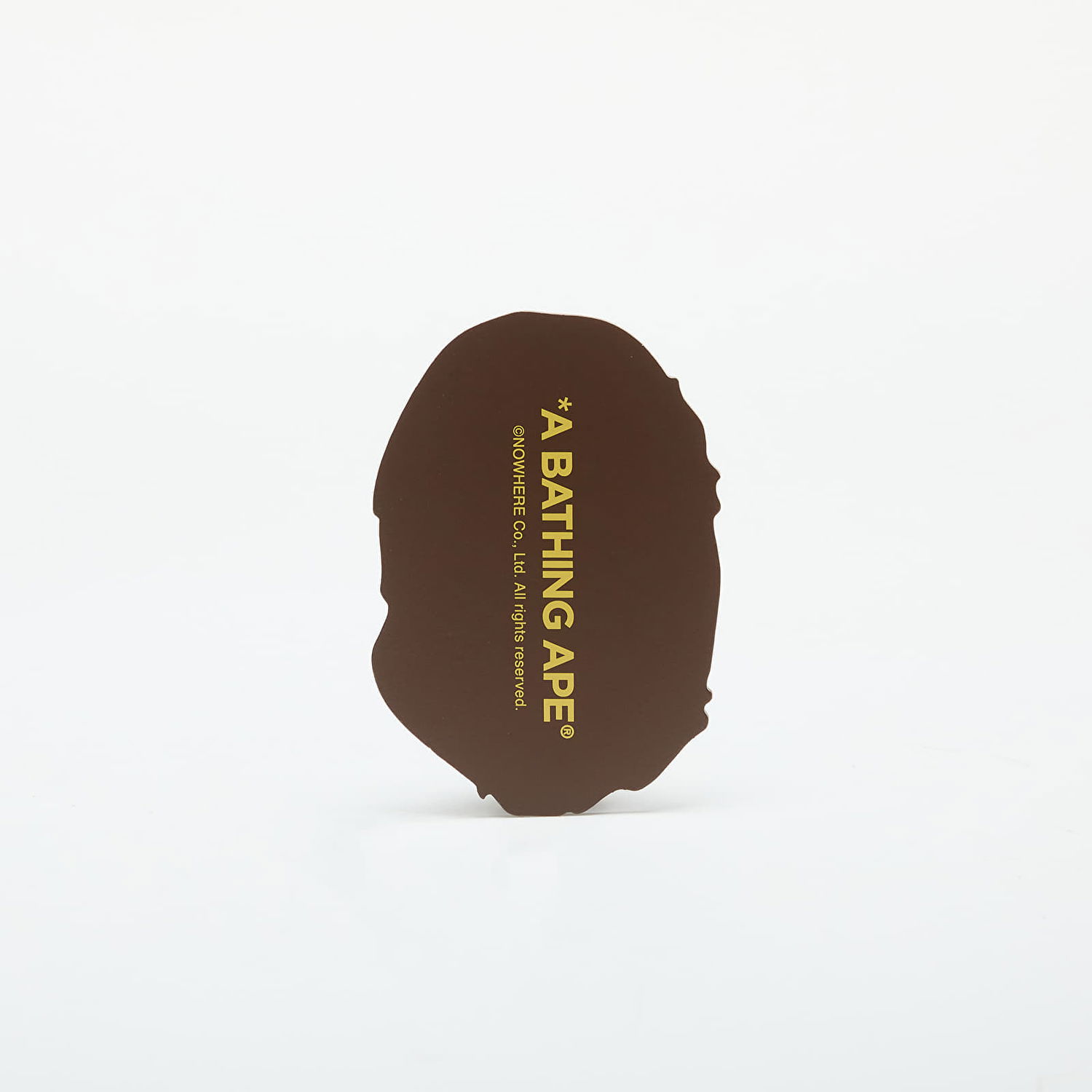 Flexstyle BAPE A Bathing Ape Ape Head Coaster Hnedá | 001KAK301012M-BRW, 1