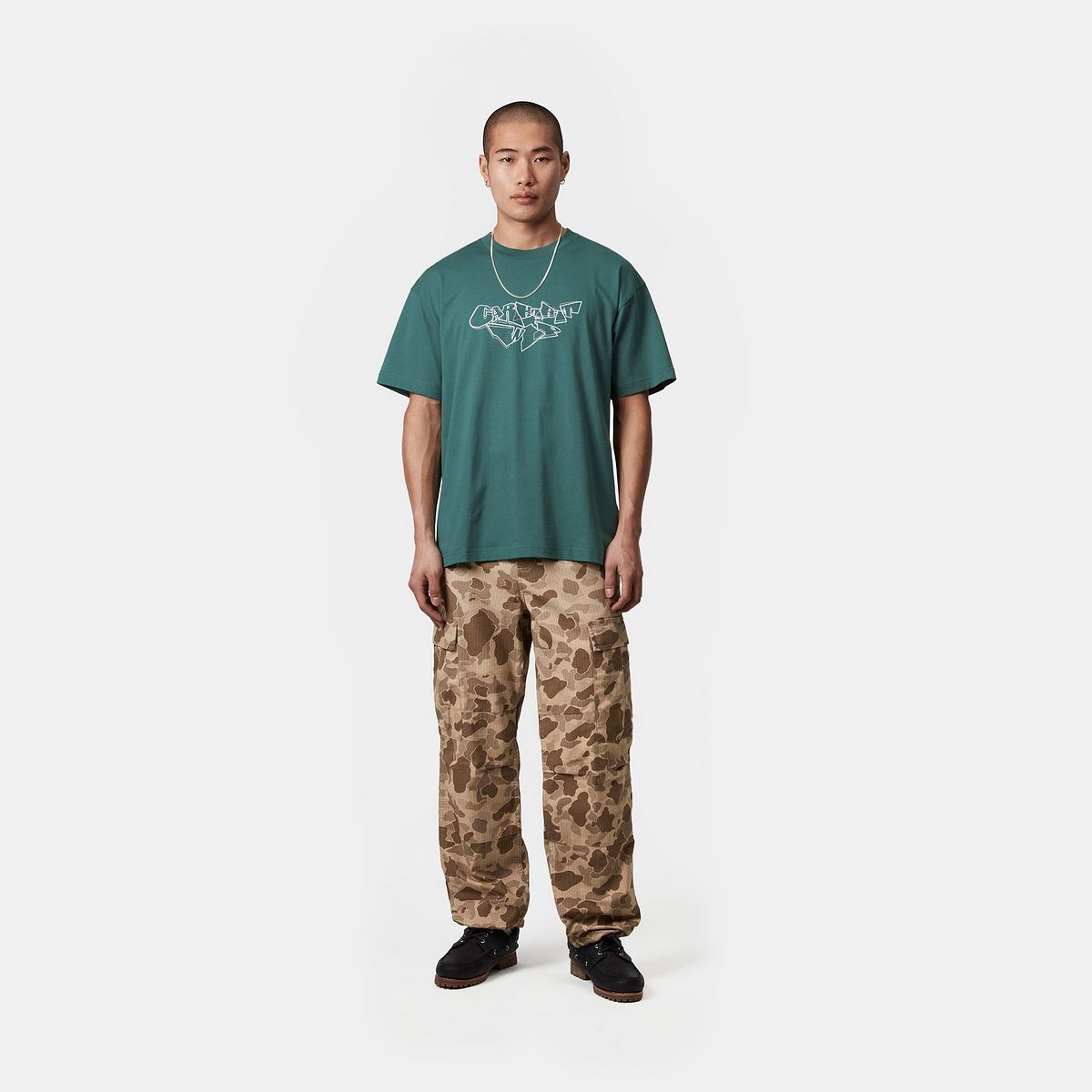 Tričko Carhartt WIP Carhartt WIP Screwed Up Script T-Shirt Zelené | I034651_18, 1