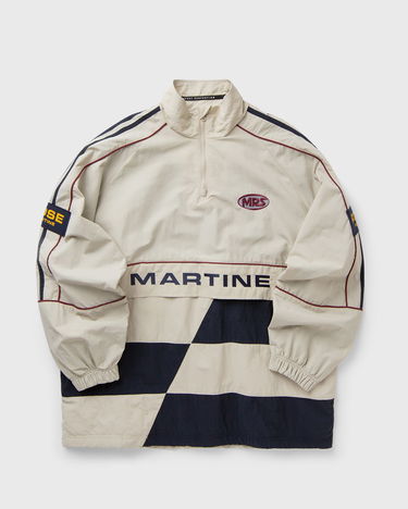 Vetrovka Martine Rose Martine Racing Stripe Checkerboard Half-Zip Pullover Rôznofarebný | 121WP01052-WHT, 0