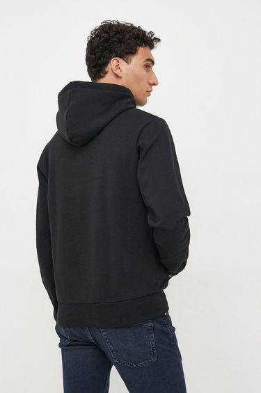 Mikina Lacoste Organic Cotton Hoodie Čierna | SH9623, 1
