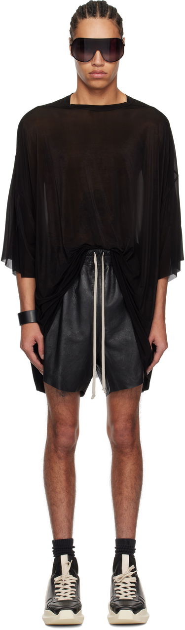 Šortky Rick Owens Rick Owens Hollywood Tommy Sheer T-Shirt Čierna | RR01E5283 BZ, 0