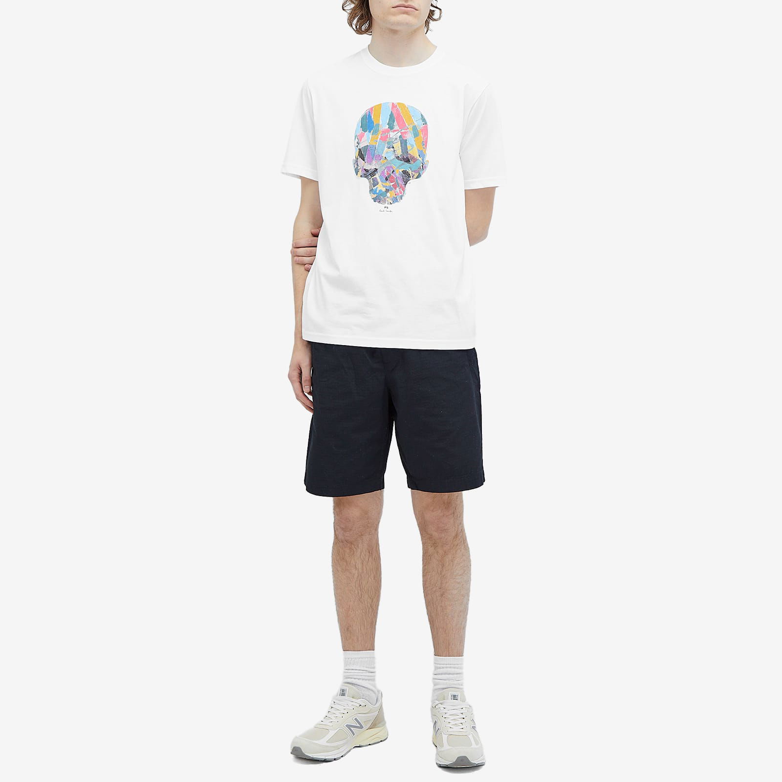 Paul Smith Skull Print T-Shirt, Size Small