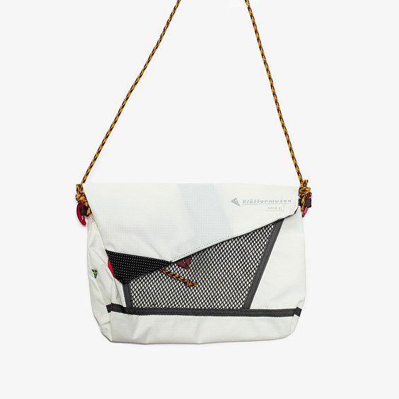 Kabelka Klättermusen Hrid WP Accessory Bag 3L Snow Biela | 41448U11-101, 1