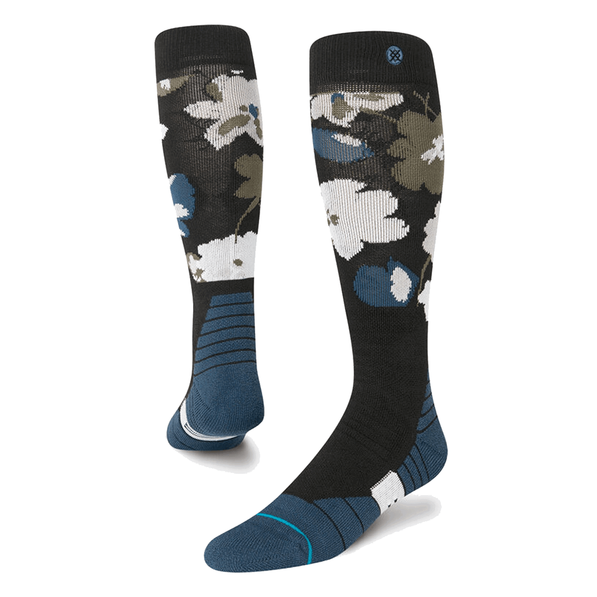 Ponožky Stance Stance Fields Snow Socks Čierna | A758C22FIE-BLK, 0