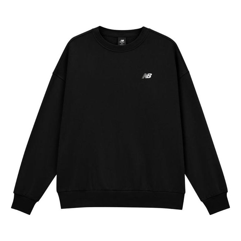 Mikina New Balance Casual Pullover Sweatshirt Čierna | AMT33344-BK