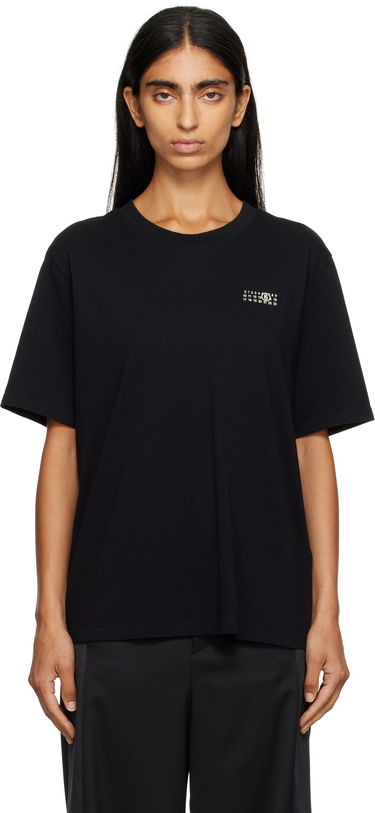 Tričko Maison Margiela MM6 Maison Margiela Cotton Jersey T-Shirt Čierna | SH2GC0031 M20048, 0