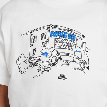 Tričko Nike SB Nike SB T-Shirt Biela | HQ3226-100, 3