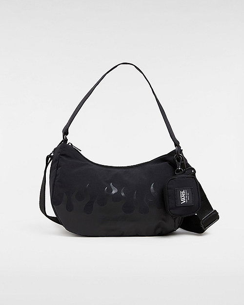 Kabelka Vans Catch Fire Crossbody Bag Čierna | VN000HRSBLK, 0