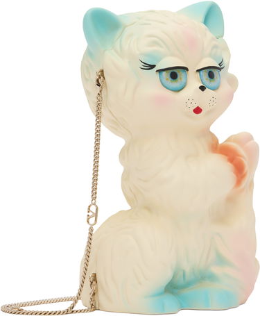 Kabelka Valentino Valentino Garavani Le Chat de La Maison Minaudiere Clutch Bag Biela | 6W0B0R69WIY, 1