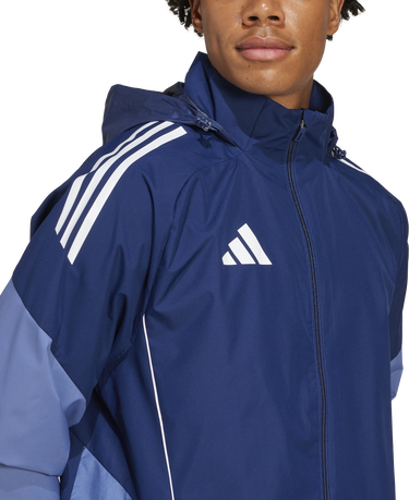 Vetrovka adidas Originals adidas TIRO25C AW Hooded Jacket Modrá | ji6543, 2