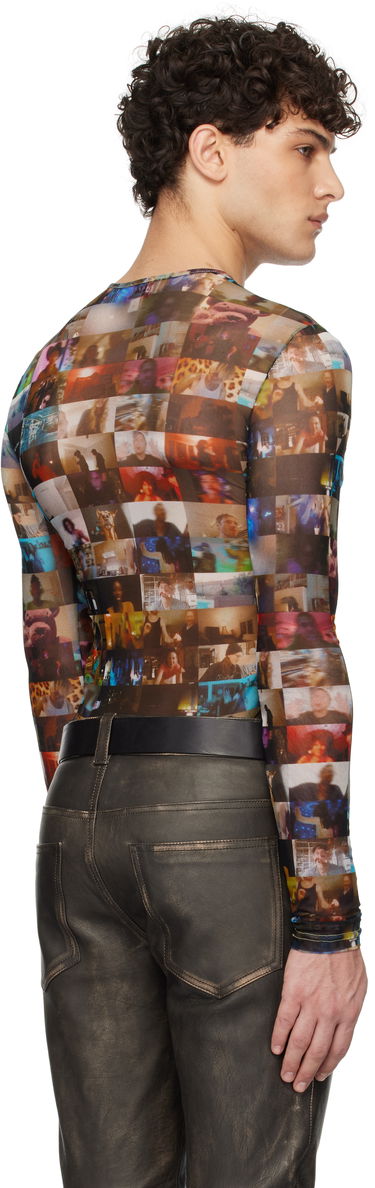 Tričko Diesel Photo Print Long Sleeve T-Shirt Rôznofarebný | A16475-0IQAK-9XXA, 2