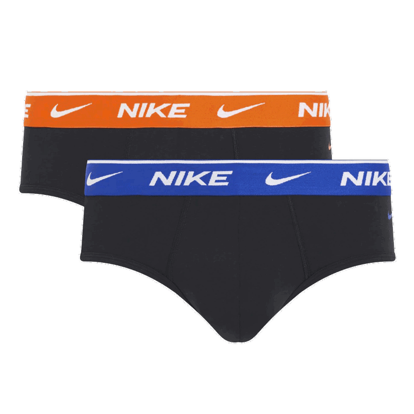 Spodná bielizeň a ponožky Nike Men's Briefs 2 Pack Čierna | 0000KE1084TVZ