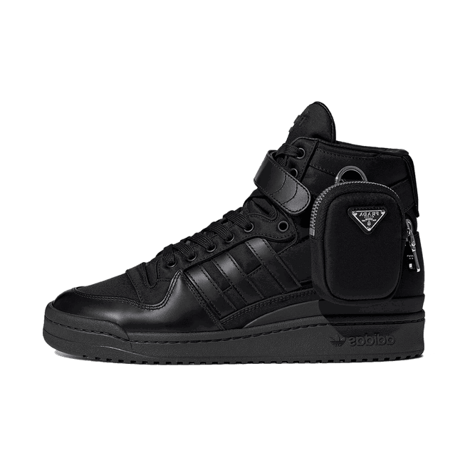 Tenisky a topánky adidas Originals Prada x adidas Forum High "Black" Čierna | GY7040, 0