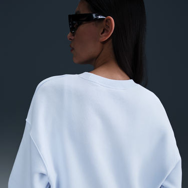 Sveter Nike Sportswear Phoenix Fleece Crew Sweatshirt Modrá | FZ4270-423, 3