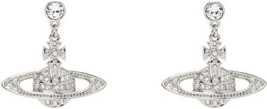 Náušnice Vivienne Westwood Mini Bas Relief Drop Earrings Metalická | 62020025-02P116-CN, 0