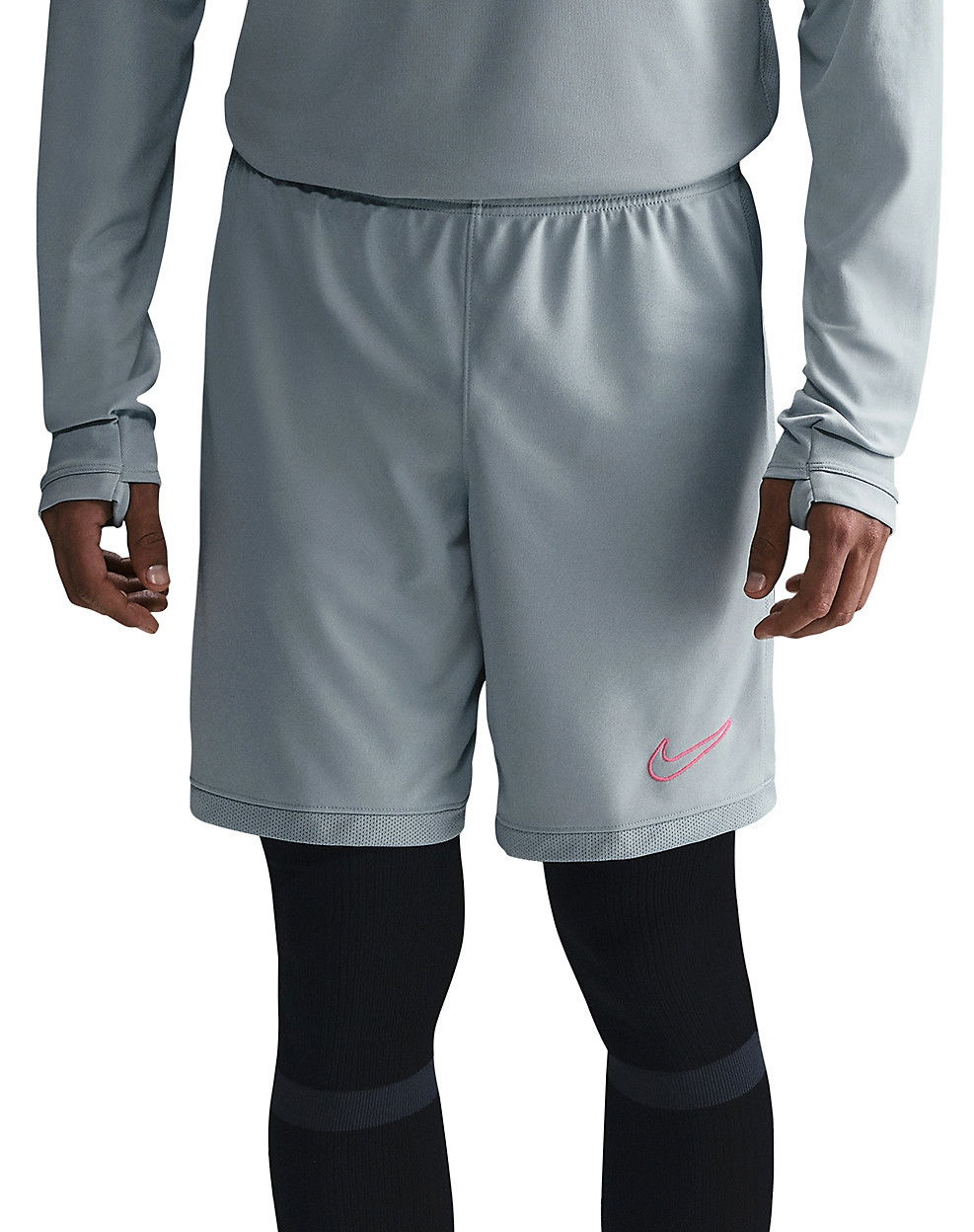 Šortky Nike Academy 25 Knit Soccer Shorts Šedá | hj3796-395, 0