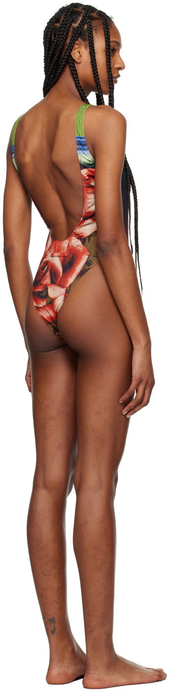 Gaultier 'The Roses' One-Piece Swimsuit