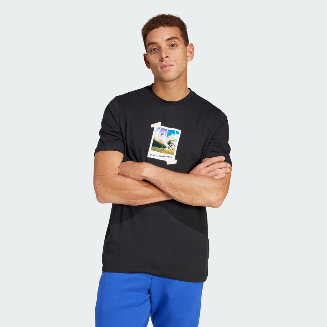 Tričko adidas Performance adidas Sportswear All Day I Dream About... Čierna | IN6439, 1