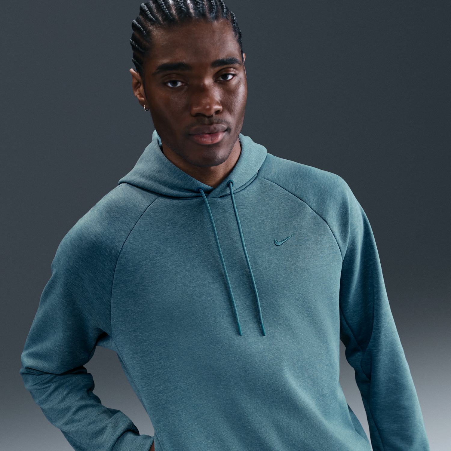 Mikina Nike Primary Fleece Dri-FIT UV Hoodie Tyrkysová | FZ0969-006, 0