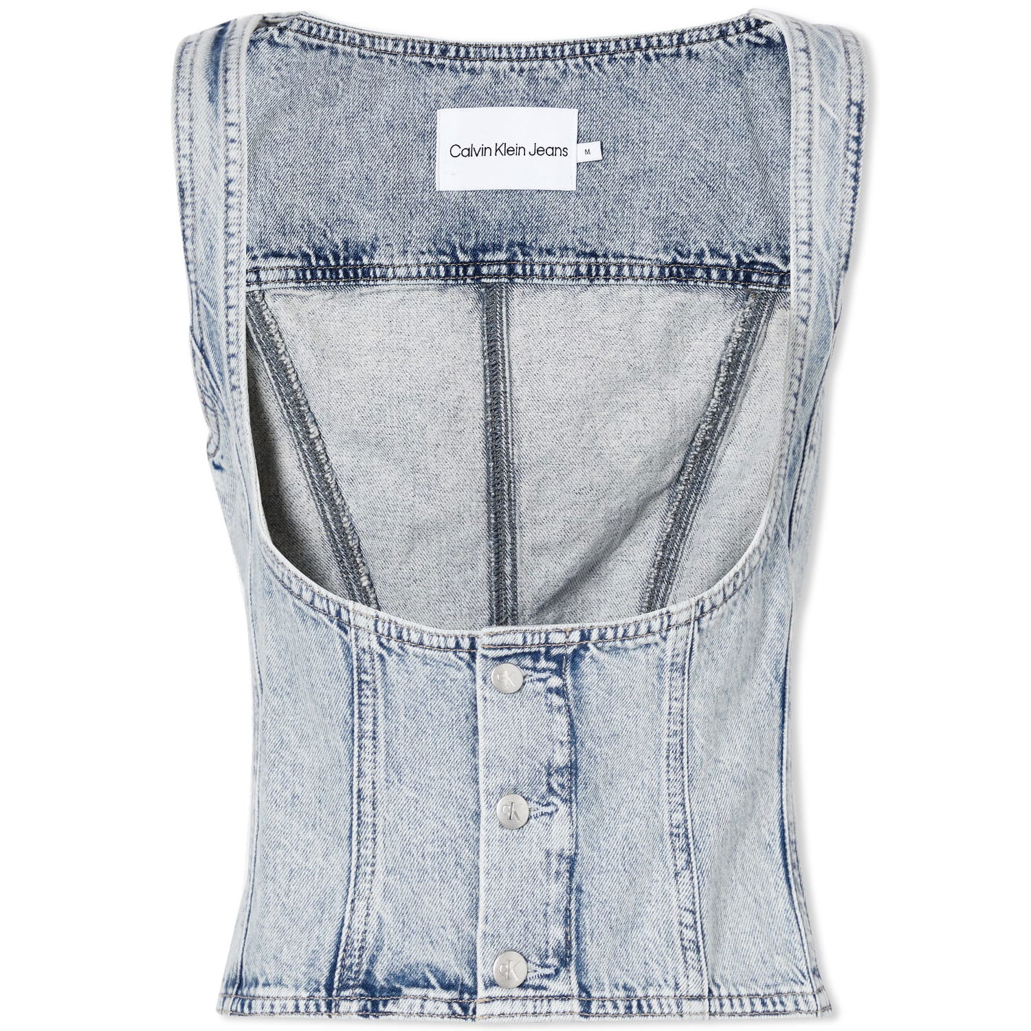 Vesta CALVIN KLEIN Corset Šedá | J20J2212861AA, 0