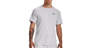 Tričko Under Armour Rush Emboss Tee Biela | 1376790-014, 1