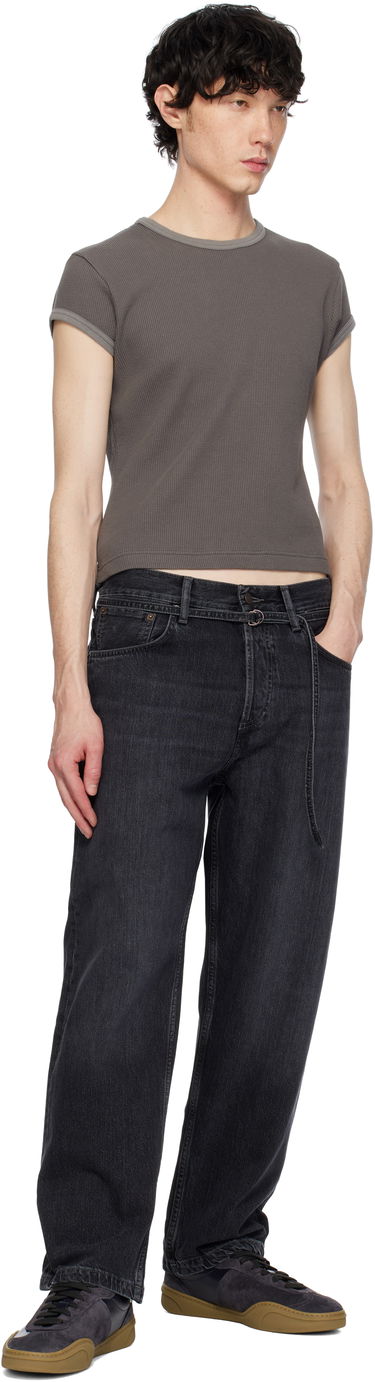 Nohavice Acne Studios 1991 Toj Jeans Čierna | C00067-, 3