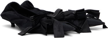 Tenisky a topánky Balenciaga Suede Bow Kitten Heel Pumps Čierna | 804338 W2H82, 3