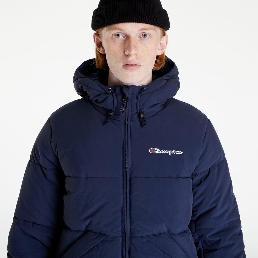 Prešívaná bunda Champion Outdoor Hooded Jacket Navy | 218083 CHA BS538, 1