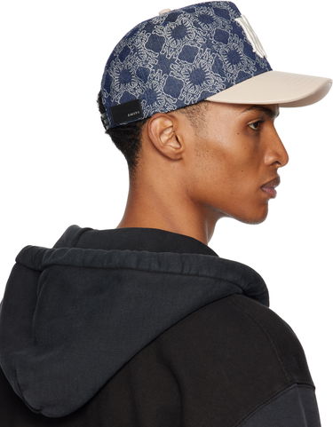 Šiltovka AMIRI AMIRI MA Leather Brim Denim Cap Navy | AMHACP1061, 2