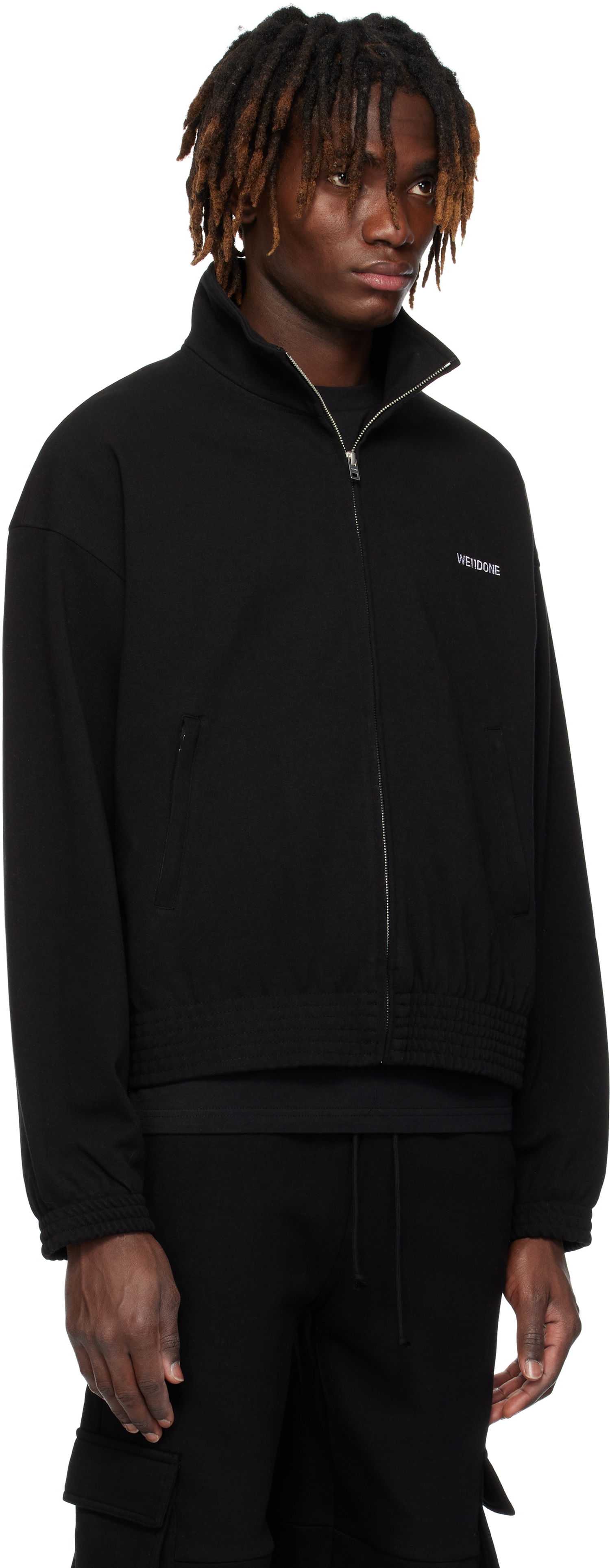 Vetrovka We11done We11done Contrast Track Jacket Čierna | WD-TJ0-25-837-U-BK, 1