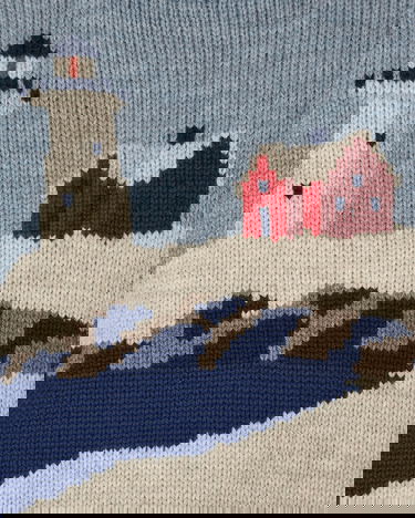 Sveter Bode Highland Lighthouse Sweater Modrá | MRF22KT001 MULTI, 6