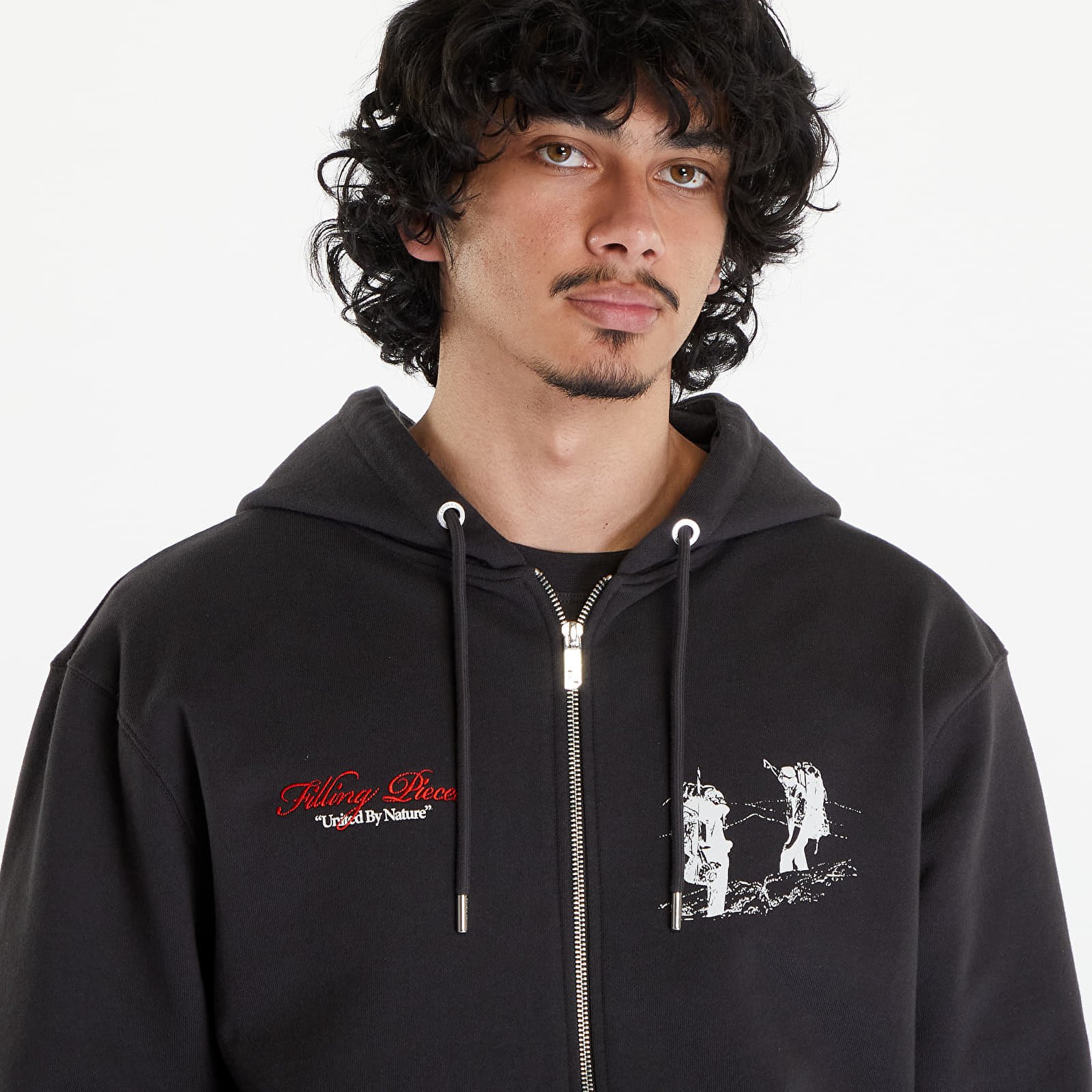 United by Nature Zip Hoodie Pavement