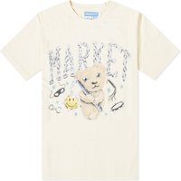 Tričko MARKET Soft Core Bear T-Shirt Béžová | 399001570-NTR, 1
