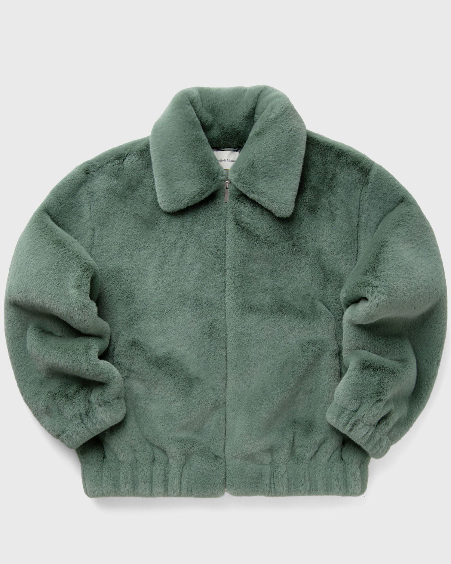 Bomber bunda Drôle de Monsieur La Veste Fourrure Bomber Jacket Zelené | E-JT186-PL139-WG, 0