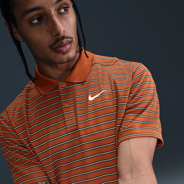 Polo tričko Nike Nike Dri-FIT Victory Striped Golf Polo Oranžová | DH0829-802, 1